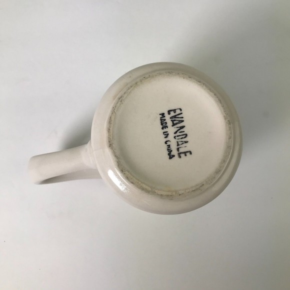 Evandale CAT Diner Mug RARE Collectible 1980s large handle - Picture 7 of 7